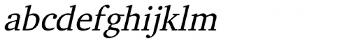 Hebrew Michol Oblique Font LOWERCASE