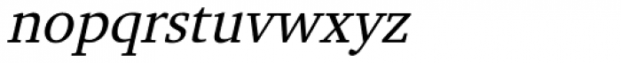 Hebrew Michol Oblique Font LOWERCASE