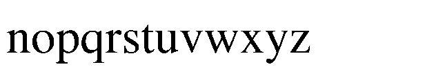 Hebrew Rinat 217 Tanach Bold Font LOWERCASE