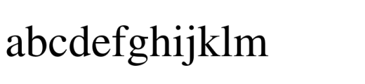 Hebrew Yiddish II Regular Font LOWERCASE