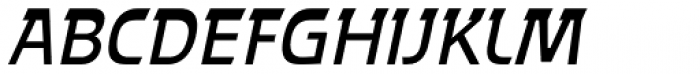Hebron Hebrew Italic Font LOWERCASE