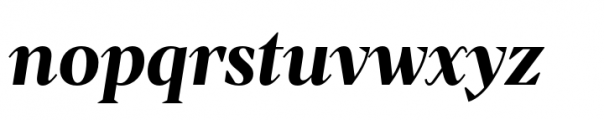 Hecate Bold Italic Font LOWERCASE