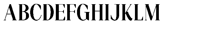 Hecate Display Regular Font UPPERCASE