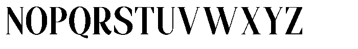 Hecate Display Regular Font UPPERCASE