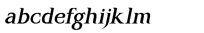 Hecta Ahera Italic FONT