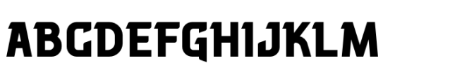Hector Raxion Regular Font UPPERCASE