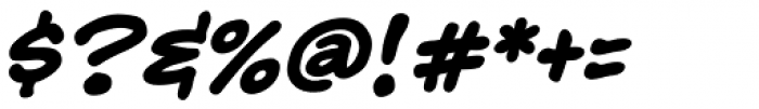 Hedge Backwards Lower Bold Italic Font OTHER CHARS