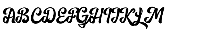 Hedgehock Font UPPERCASE