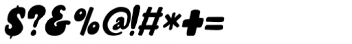 Hedgehog Hans Italic Font OTHER CHARS