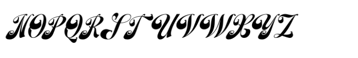 Hedmesa Italic Font UPPERCASE