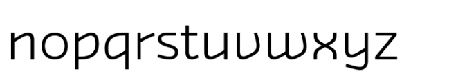 Hedra Light Font LOWERCASE