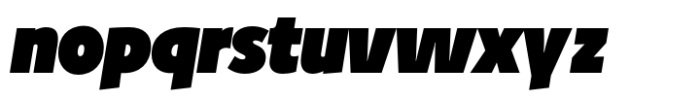Hedwig Pro Ultra Italic Font LOWERCASE