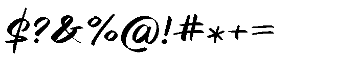 Hegter Font OTHER CHARS