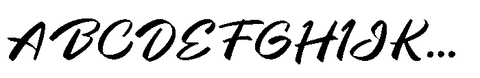 Hegter Font UPPERCASE