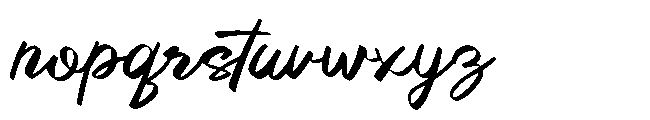 Hegter Font LOWERCASE