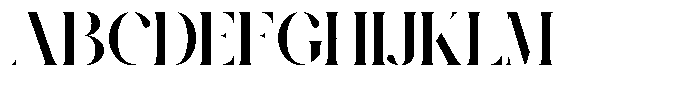 Hegvoc Font UPPERCASE