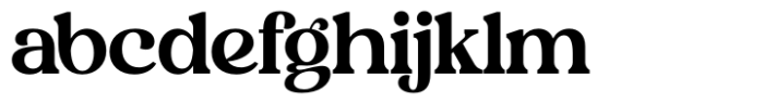 Heibird Regular Font LOWERCASE