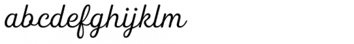 Heiders Script C Light Font LOWERCASE