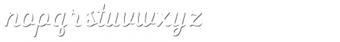 Heiders Script R Sh1 Light Font LOWERCASE