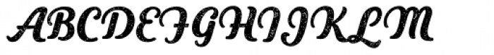 Heiders Script R1 Black Font UPPERCASE