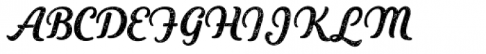 Heiders Script R1 Bold Font UPPERCASE