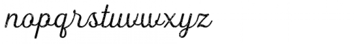 Heiders Script R1 Light Font LOWERCASE