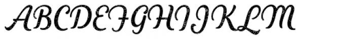 Heiders Script R1 Regular Font UPPERCASE