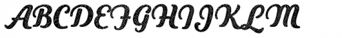 Heiders Script R3 Black Font UPPERCASE
