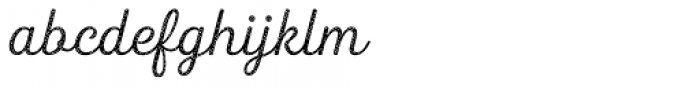 Heiders Script R3 Light Font LOWERCASE