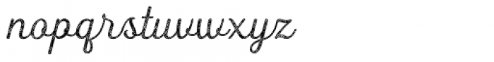 Heiders Script R4 Light Font LOWERCASE