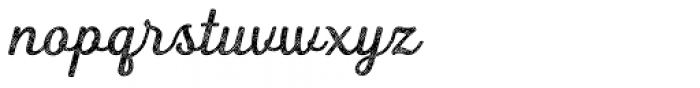 Heiders Script R4 Regular Font LOWERCASE