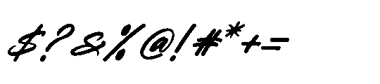 Heighaps Wastone Italic Italic Font OTHER CHARS