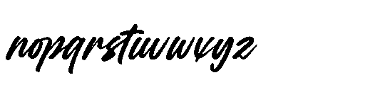 Heighaps Wastone Regular Font LOWERCASE