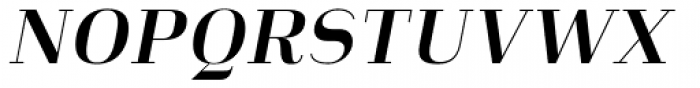 Heimat Didone 18 Bold Italic Font UPPERCASE