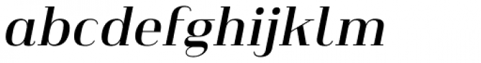 Heimat Didone 18 Semi Bold Italic Font LOWERCASE