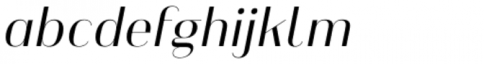 Heimat Display 10 Regular Italic Font LOWERCASE
