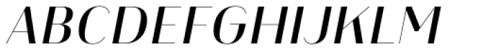 Heimat Display 10 Semi Bold Italic Font UPPERCASE