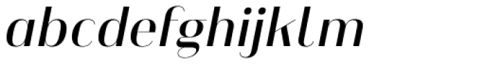 Heimat Display 10 Semi Bold Italic Font LOWERCASE