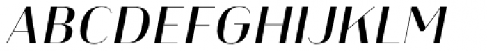 Heimat Display 12 Semi Bold Italic Font UPPERCASE