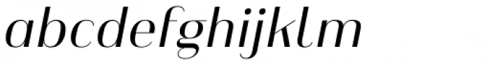 Heimat Display 14 Regular Italic Font LOWERCASE