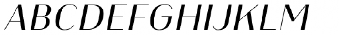 Heimat Display 16 Regular Italic Font UPPERCASE