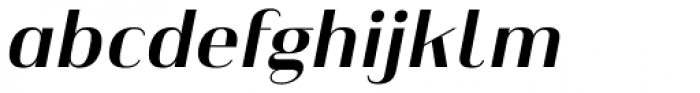 Heimat Display 20 Bold Italic Font LOWERCASE