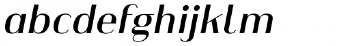 Heimat Display 20 Semi Bold Italic Font LOWERCASE