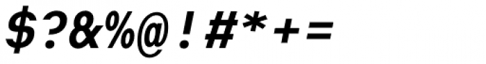 Heimat Mono Bold Italic Font OTHER CHARS