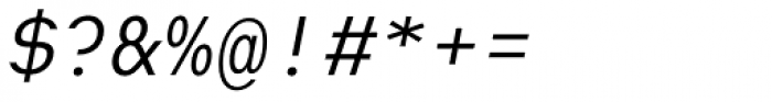 Heimat Mono Italic Font OTHER CHARS