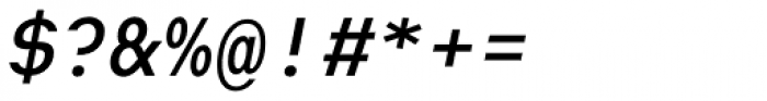 Heimat Mono SemiBold Italic Font OTHER CHARS