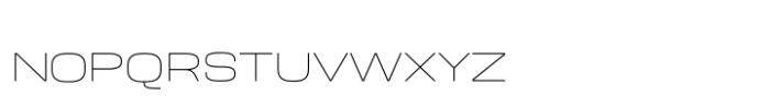 Heinch Thin Font LOWERCASE