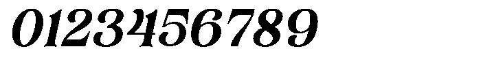 Heiruns Italic Font OTHER CHARS