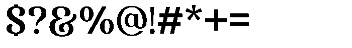 Heiruns Regular Font OTHER CHARS