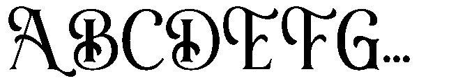 Heiruns Regular Font UPPERCASE